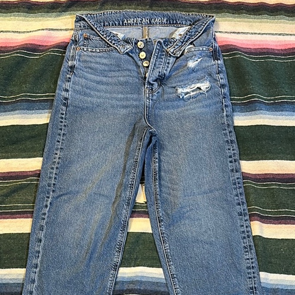 American Eagle Women's Blue Jeans
